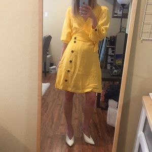 NWT! Lulus Linen Summer Dress